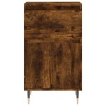 vidaXL Servante, 2 buc., stejar fumuriu, 40x35x70 cm, lemn prelucrat