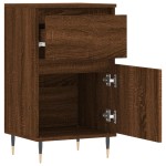 vidaXL Servante, 2 buc., stejar maro, 40x35x70 cm, lemn prelucrat