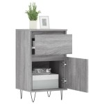vidaXL Servantă, gri sonoma, 40x35x70 cm, lemn prelucrat vidaXL Servantă, gri sonoma, 40x35x70 cm, lemn prelucrat