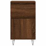 vidaXL Servante, 2 buc., stejar maro, 40x35x70 cm, lemn prelucrat
