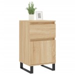 vidaXL Servante, 2 buc., stejar sonoma, 40x35x70 cm, lemn prelucrat