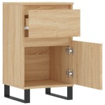 vidaXL Servante, 2 buc., stejar sonoma, 40x35x70 cm, lemn prelucrat