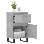 vidaXL Servantă, gri beton, 40x35x70 cm, lemn prelucrat vidaXL Servantă, gri beton, 40x35x70 cm, lemn prelucrat