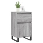 vidaXL Servantă, gri sonoma, 40x35x70 cm, lemn prelucrat vidaXL Servantă, gri sonoma, 40x35x70 cm, lemn prelucrat