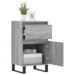 vidaXL Servantă, gri sonoma, 40x35x70 cm, lemn prelucrat vidaXL Servantă, gri sonoma, 40x35x70 cm, lemn prelucrat
