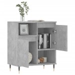 vidaXL Servantă, gri beton, 60x35x70 cm, lemn prelucrat vidaXL Servantă, gri beton, 60x35x70 cm, lemn prelucrat