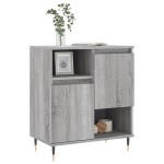 vidaXL Servantă, sonoma gri, 60x35x70 cm, lemn prelucrat
