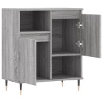 vidaXL Servantă, sonoma gri, 60x35x70 cm, lemn prelucrat
