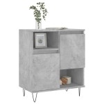 vidaXL Servantă, gri beton, 60x35x70 cm, lemn prelucrat vidaXL Servantă, gri beton, 60x35x70 cm, lemn prelucrat