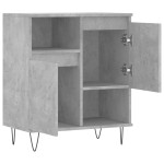 vidaXL Servantă, gri beton, 60x35x70 cm, lemn prelucrat vidaXL Servantă, gri beton, 60x35x70 cm, lemn prelucrat