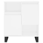 vidaXL Servantă, alb, 60x35x70 cm, lemn prelucrat