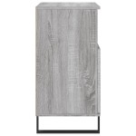 vidaXL Servantă, sonoma gri, 60x35x70 cm, lemn prelucrat