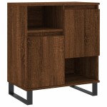 vidaXL Servantă, stejar maro, 60x35x70 cm, lemn compozit vidaXL Servantă, stejar maro, 60x35x70 cm, lemn compozit