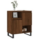 vidaXL Servantă, stejar maro, 60x35x70 cm, lemn compozit vidaXL Servantă, stejar maro, 60x35x70 cm, lemn compozit