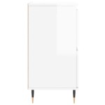 vidaXL Servantă, alb extralucios, 60x35x70 cm, lemn prelucrat vidaXL Servantă, alb extralucios, 60x35x70 cm, lemn prelucrat