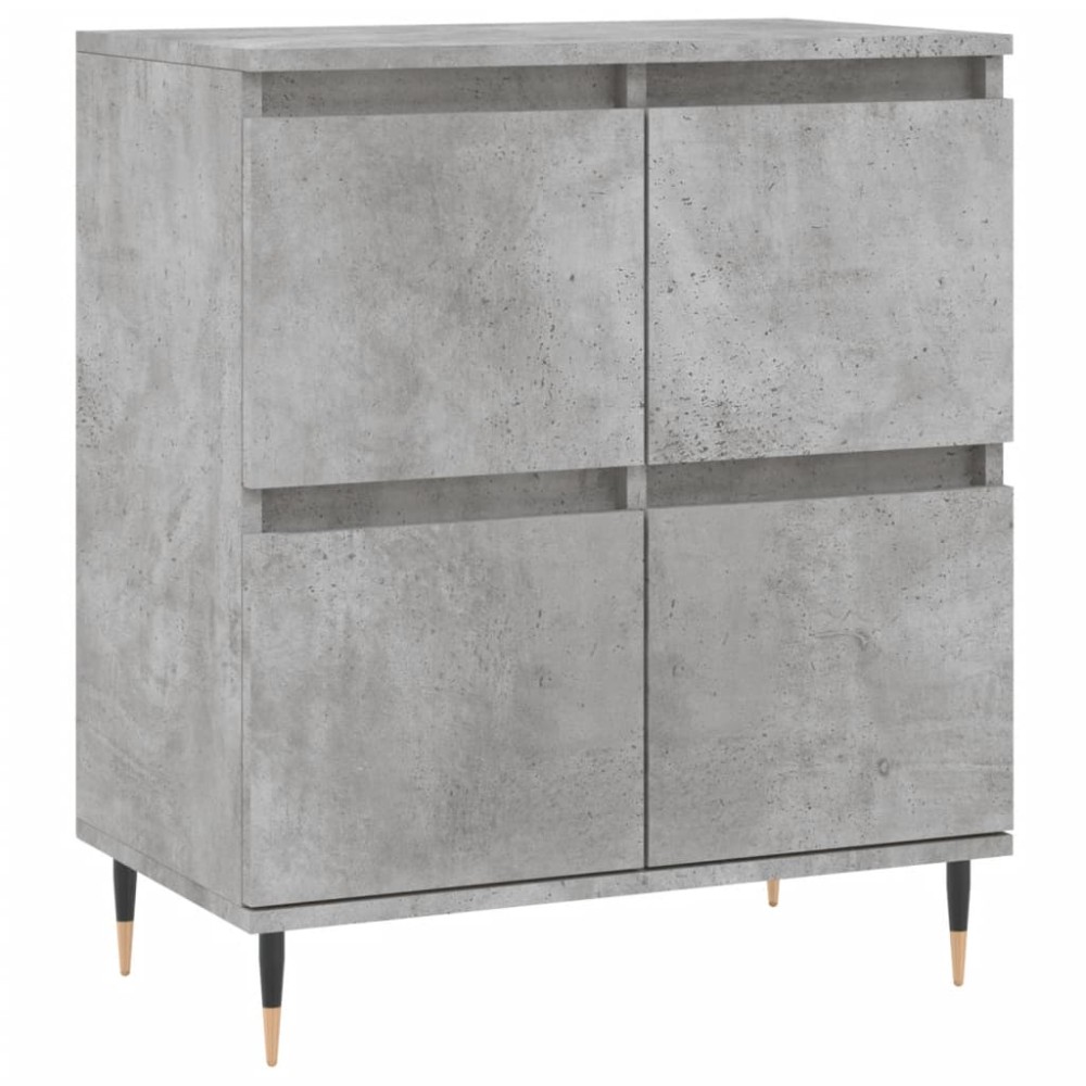 vidaXL Servantă, gri beton, 60x35x70 cm, lemn prelucrat