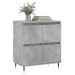 vidaXL Servantă, gri beton, 60x35x70 cm, lemn prelucrat vidaXL Servantă, gri beton, 60x35x70 cm, lemn prelucrat
