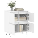 vidaXL Servantă, alb, 60x35x70 cm, lemn prelucrat