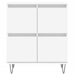 vidaXL Servantă, alb, 60x35x70 cm, lemn prelucrat