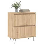 vidaXL Servantă, stejar sonoma, 60x35x70 cm, lemn prelucrat