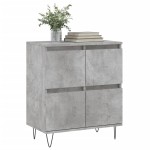 vidaXL Servantă, gri beton, 60x35x70 cm, lemn prelucrat