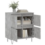 vidaXL Servantă, gri beton, 60x35x70 cm, lemn prelucrat