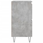 vidaXL Servantă, gri beton, 60x35x70 cm, lemn prelucrat