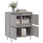 vidaXL Servantă, sonoma gri, 60x35x70 cm, lemn prelucrat vidaXL Servantă, sonoma gri, 60x35x70 cm, lemn prelucrat