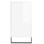 vidaXL Servantă, alb extralucios, 60x35x70 cm, lemn prelucrat vidaXL Servantă, alb extralucios, 60x35x70 cm, lemn prelucrat
