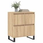 vidaXL Servantă, stejar sonoma, 60x35x70 cm, lemn prelucrat
