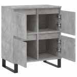 vidaXL Servantă, gri beton, 60x35x70 cm, lemn prelucrat vidaXL Servantă, gri beton, 60x35x70 cm, lemn prelucrat