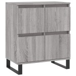 vidaXL Servantă, sonoma gri, 60x35x70 cm, lemn prelucrat