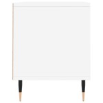 vidaXL Comodă TV, alb, 100x34,5x44,5 cm, lemn prelucrat vidaXL Comodă TV, alb, 100x34,5x44,5 cm, lemn prelucrat