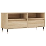 vidaXL Comodă TV, stejar sonoma, 100x34,5x44,5 cm, lemn prelucrat vidaXL Comodă TV, stejar sonoma, 100x34,5x44,5 cm, lemn prelucrat