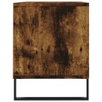 vidaXL Comodă TV, stejar fumuriu, 100x34,5x44,5 cm, lemn prelucrat vidaXL Comodă TV, stejar fumuriu, 100x34,5x44,5 cm, lemn prelucrat