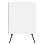 vidaXL Comodă TV, alb, 150x30x44,5 cm, lemn prelucrat