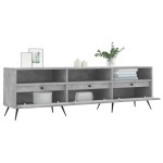 vidaXL Comodă TV, gri beton, 150x30x44,5 cm, lemn prelucrat vidaXL Comodă TV, gri beton, 150x30x44,5 cm, lemn prelucrat