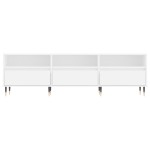 vidaXL Comodă TV, alb, 150x30x44,5 cm, lemn prelucrat vidaXL Comodă TV, alb, 150x30x44,5 cm, lemn prelucrat