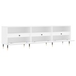 vidaXL Comodă TV, alb, 150x30x44,5 cm, lemn prelucrat vidaXL Comodă TV, alb, 150x30x44,5 cm, lemn prelucrat