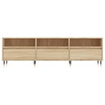 vidaXL Comodă TV, stejar sonoma, 150x30x44,5 cm, lemn prelucrat vidaXL Comodă TV, stejar sonoma, 150x30x44,5 cm, lemn prelucrat
