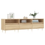 vidaXL Comodă TV, stejar sonoma, 150x30x44,5 cm, lemn prelucrat vidaXL Comodă TV, stejar sonoma, 150x30x44,5 cm, lemn prelucrat