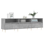 vidaXL Comodă TV, gri beton, 150x30x44,5 cm, lemn prelucrat vidaXL Comodă TV, gri beton, 150x30x44,5 cm, lemn prelucrat