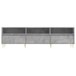 vidaXL Comodă TV, gri beton, 150x30x44,5 cm, lemn prelucrat vidaXL Comodă TV, gri beton, 150x30x44,5 cm, lemn prelucrat