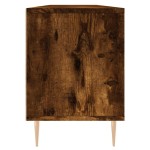 vidaXL Comodă TV, stejar fumuriu, 150x30x44,5 cm, lemn prelucrat
