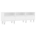 vidaXL Comodă TV, alb, 150x30x44,5 cm, lemn prelucrat vidaXL Comodă TV, alb, 150x30x44,5 cm, lemn prelucrat