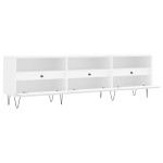 vidaXL Comodă TV, alb, 150x30x44,5 cm, lemn prelucrat vidaXL Comodă TV, alb, 150x30x44,5 cm, lemn prelucrat