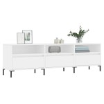 vidaXL Comodă TV, alb, 150x30x44,5 cm, lemn prelucrat