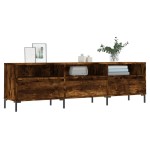 vidaXL Comodă TV, stejar fumuriu, 150x30x44,5 cm, lemn prelucrat vidaXL Comodă TV, stejar fumuriu, 150x30x44,5 cm, lemn prelucrat