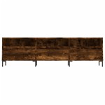 vidaXL Comodă TV, stejar fumuriu, 150x30x44,5 cm, lemn prelucrat vidaXL Comodă TV, stejar fumuriu, 150x30x44,5 cm, lemn prelucrat
