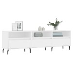 vidaXL Comodă TV, alb, 150x30x44,5 cm, lemn prelucrat
